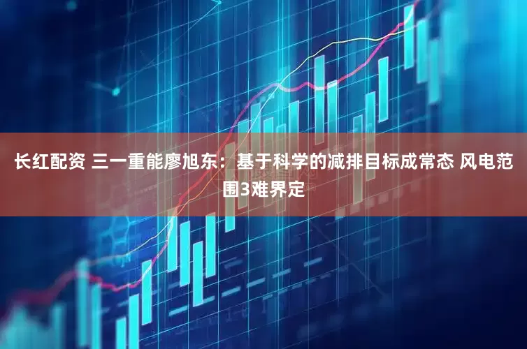 长红配资 三一重能廖旭东：基于科学的减排目标成常态 风电范围3难界定